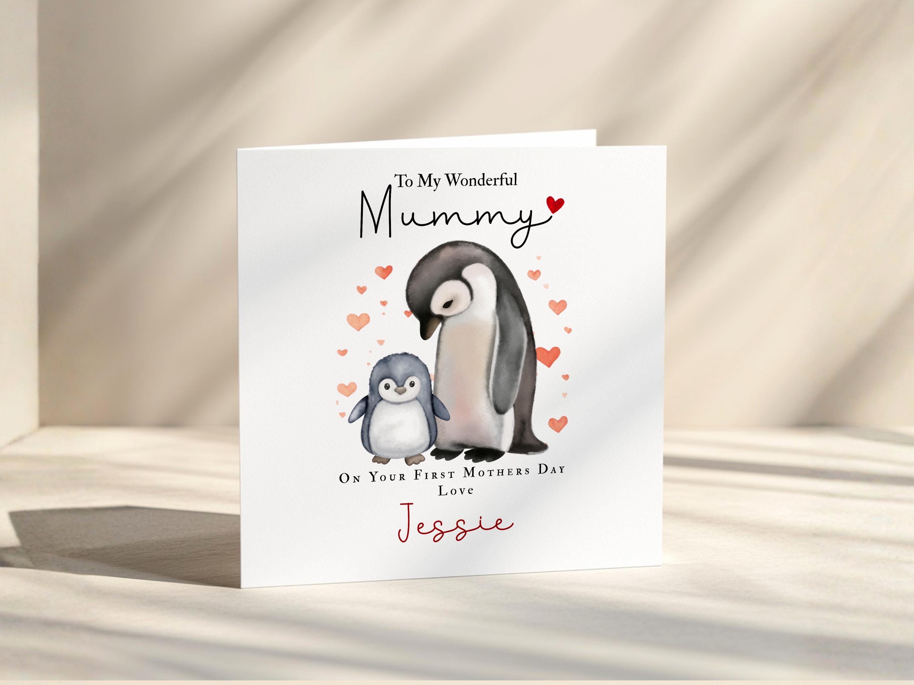 Personalised First Mother’s Day Card | Mummy From Baby Card | Custom Name