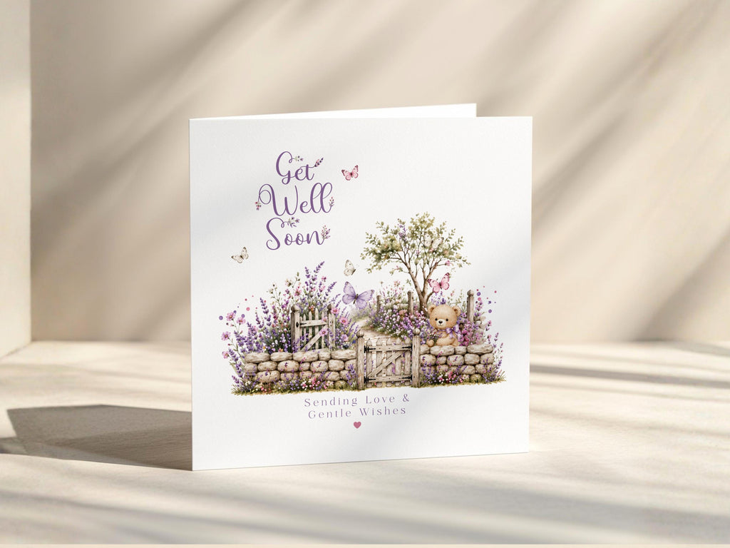 Get Well Soon Card | Thinking of You | Sending Love | Sympathy Greeting | Surgery Recovery Support
