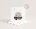 Personalised Wedding Card | Congratulations On Your Marriage | Newlyweds | Just Married Car | Bride & Groom