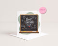 Thank You Card | Teacher Appreciation | Teaching Assistant End Of Term | Nursery School