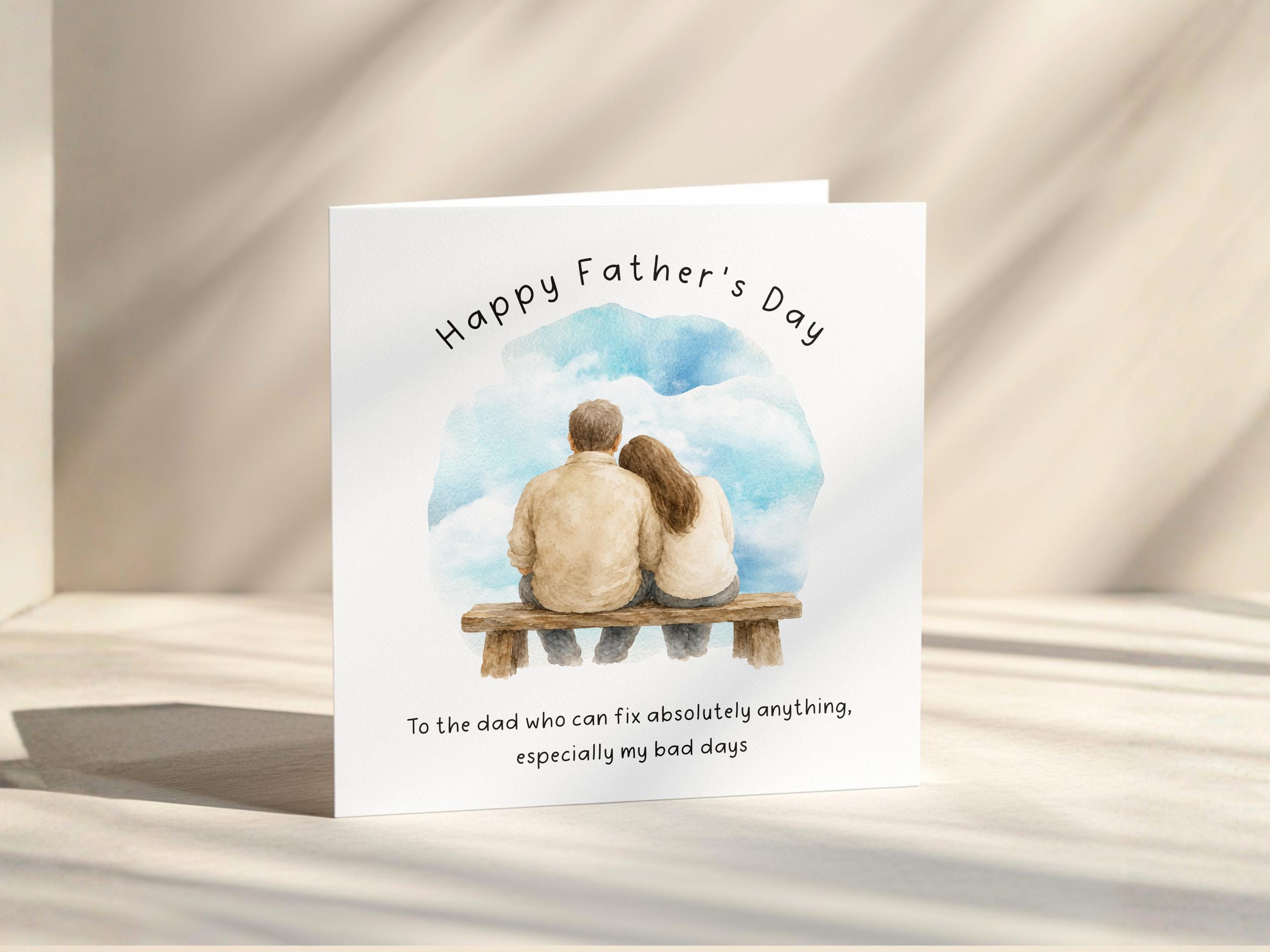 Happy Father’s Day Card From Daughter with Special Dad Message