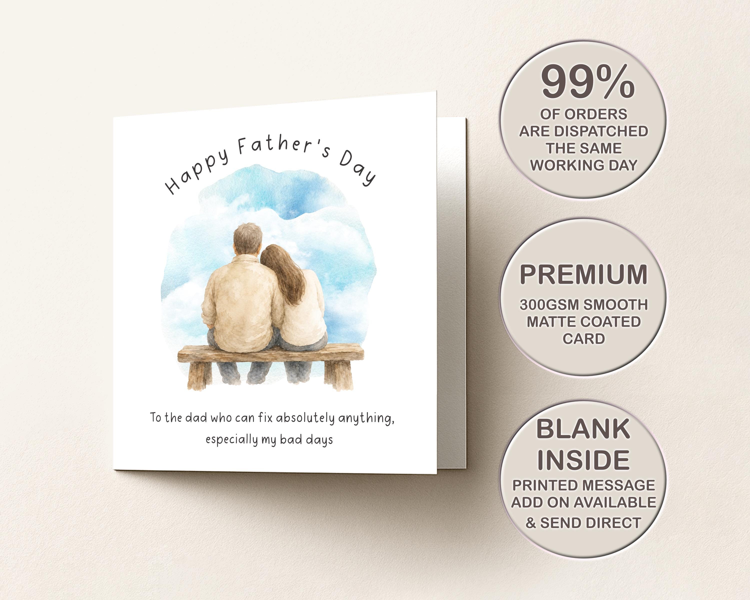 Happy Father’s Day Card From Daughter with Special Dad Message