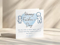 Personalised Father’s Day Card For Dad Sentimental Custom Name Card From Son Or Daughter