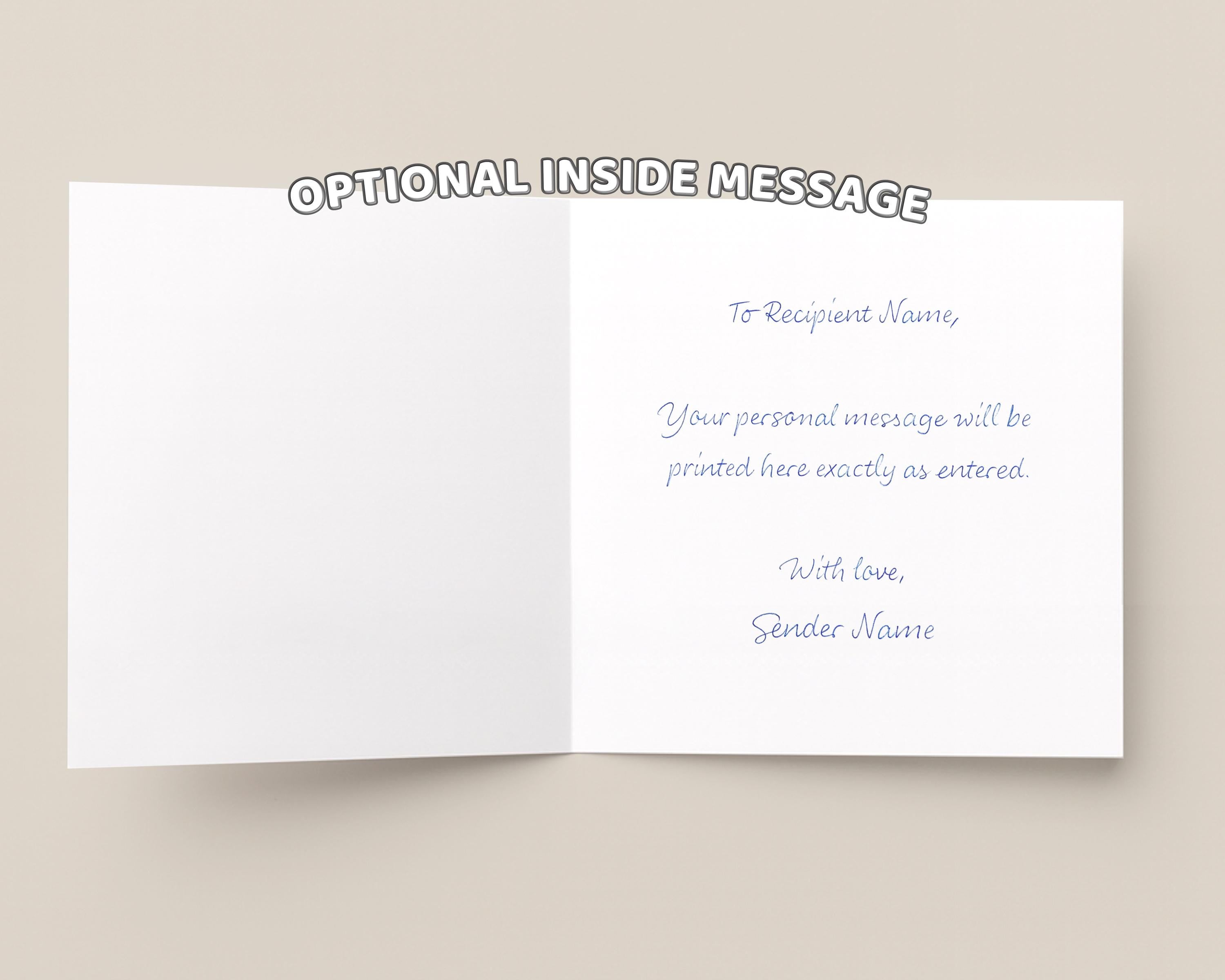 New Baby Card Personalised Welcome To The World, Boy Or Girl, Congratulations New Parents