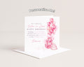 Sister In Law Birthday Card, Personalised Card For Her,  Pink Balloons, Gifts & Cake