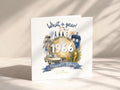 60th Birthday Card for Him, Personalised for Dad Grandad Husband, Born in 1966