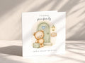 I'm Joining Your Family Adoption Card, Adopted Child Teddy Bear Suitcase