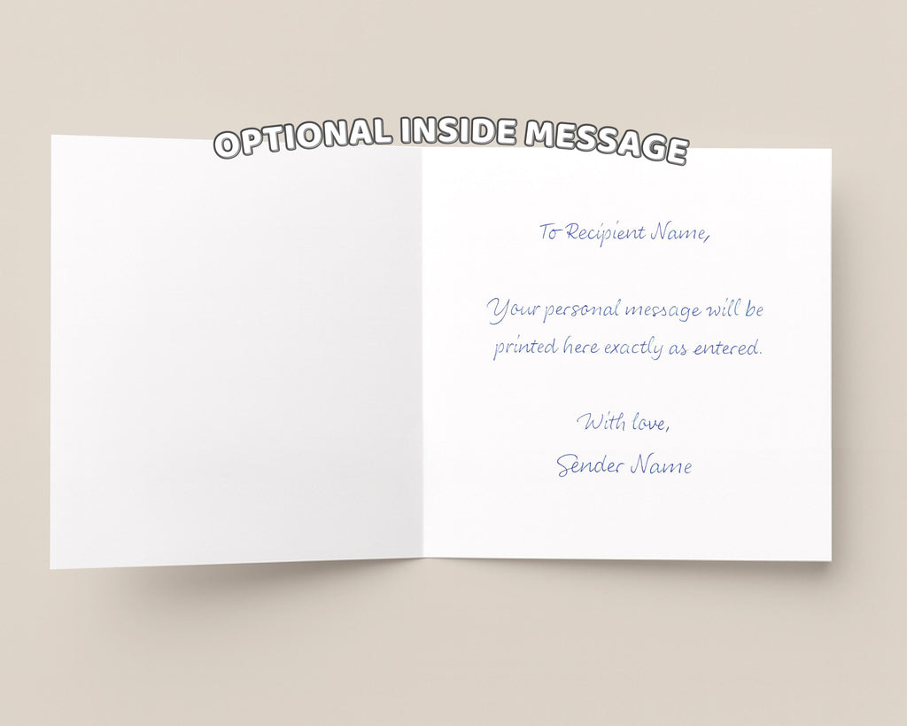 Optional Printed Inside Message Example For A Level Results Card