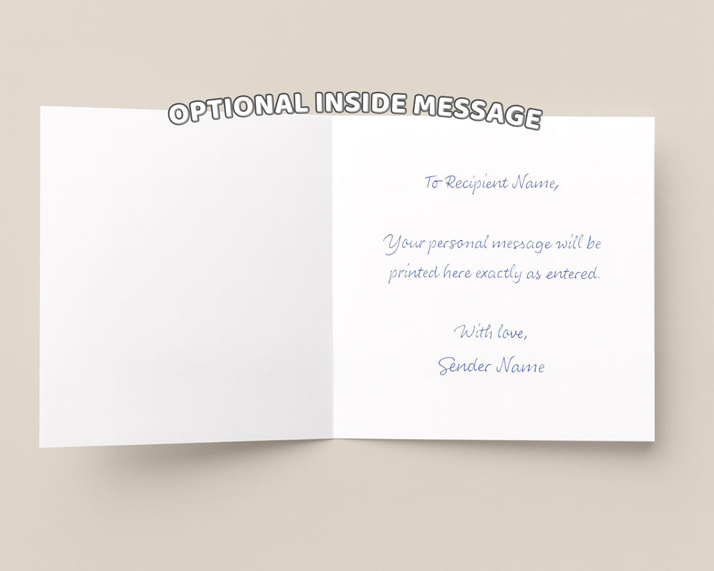 Personalised lemon cocktail birthday card for her with custom name, image 8